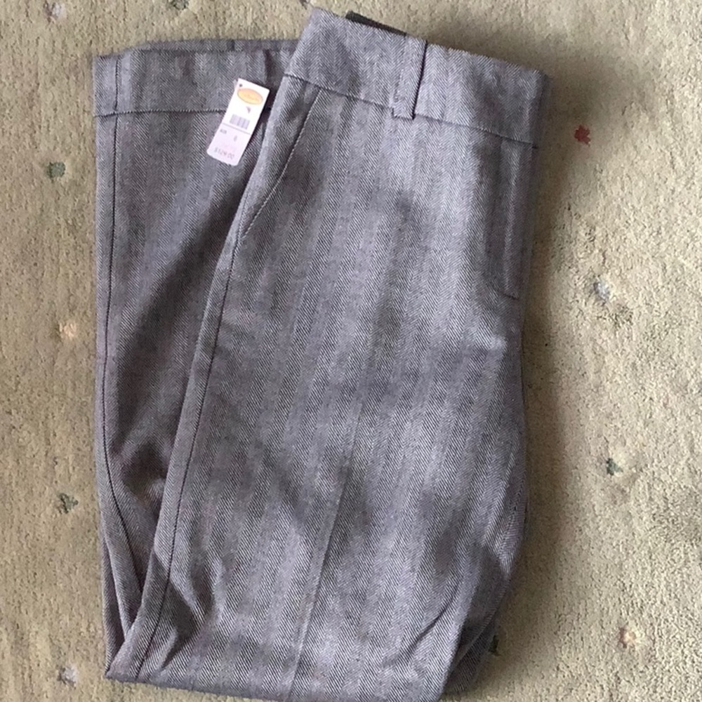 Talbots Herringbone Pants. SZ6 NWT